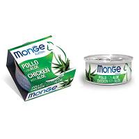 MONGE FRUITS POLLO C/ALOE 80G